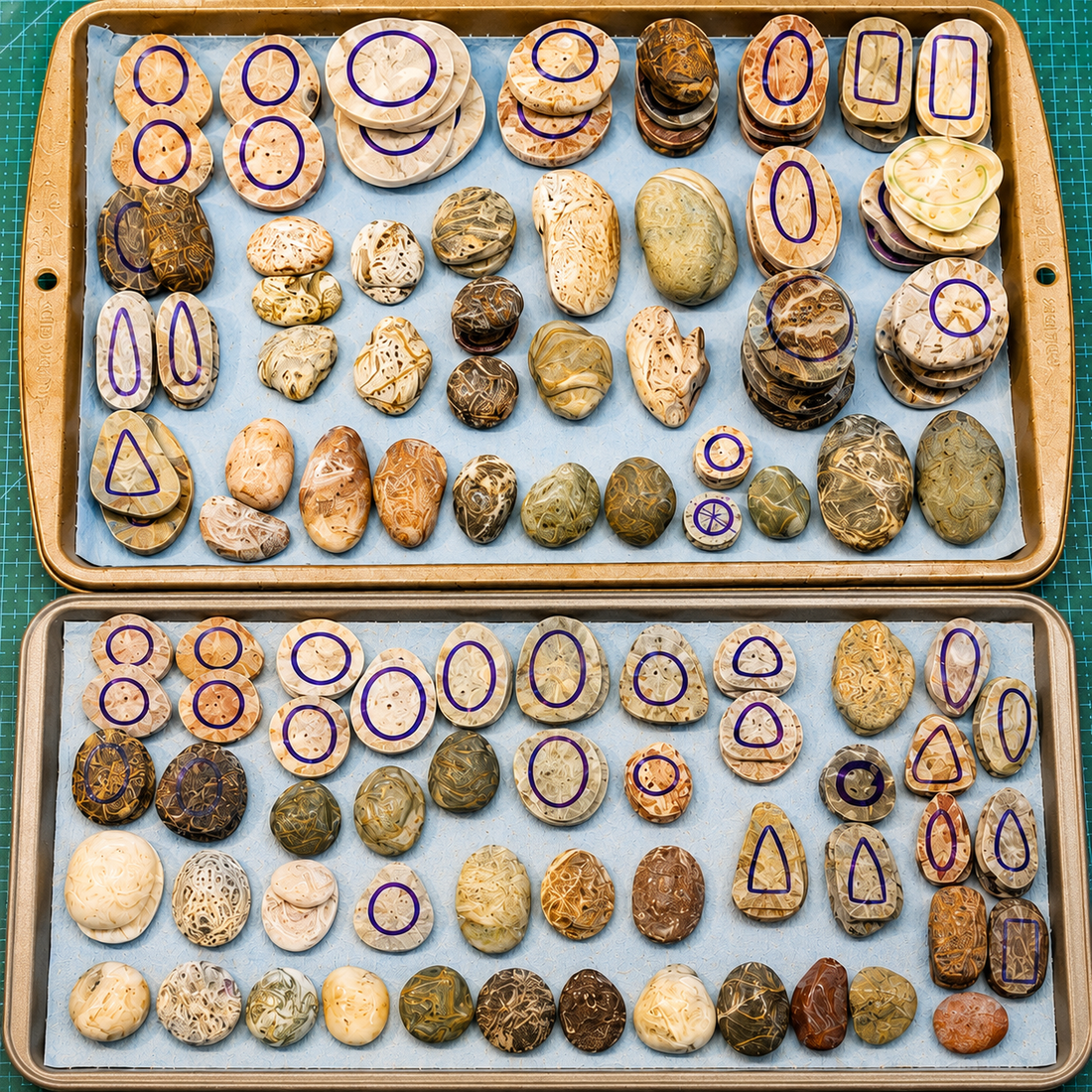 Cabbing Guides for Beginners | How to Pick a Stone