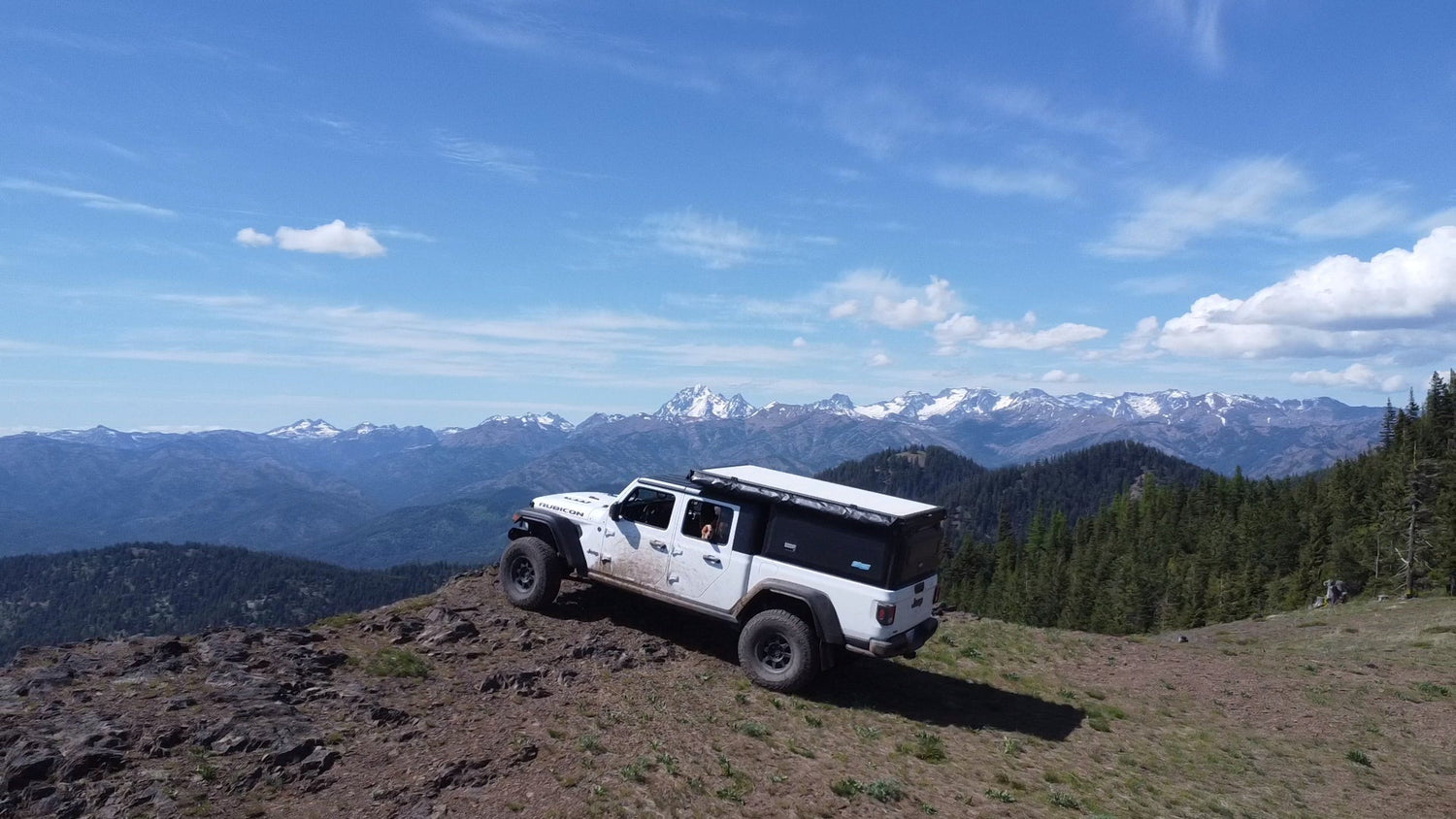 Trail-built gear tested on a Super Pacific rooftop camper, off-grid in the mountains