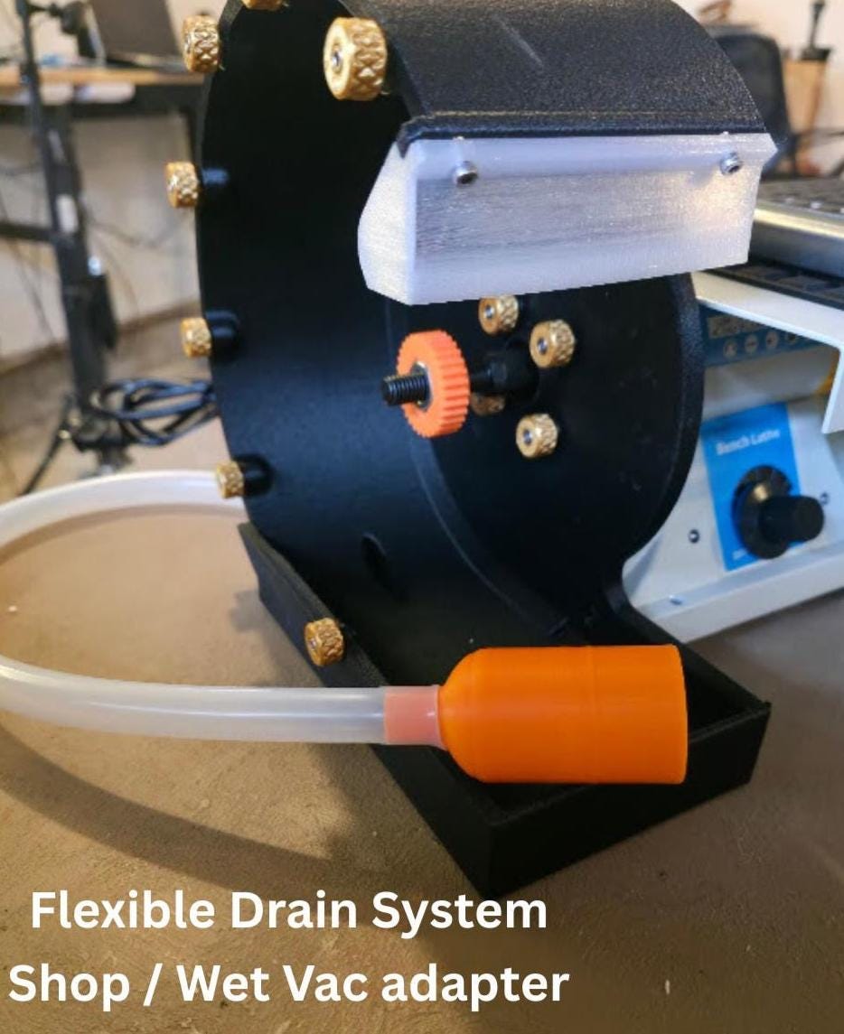 Cut ’n Cab v2 Carbon Pro – Cabbing Machine & Wet Grinder | Compact Lapidary Equipment