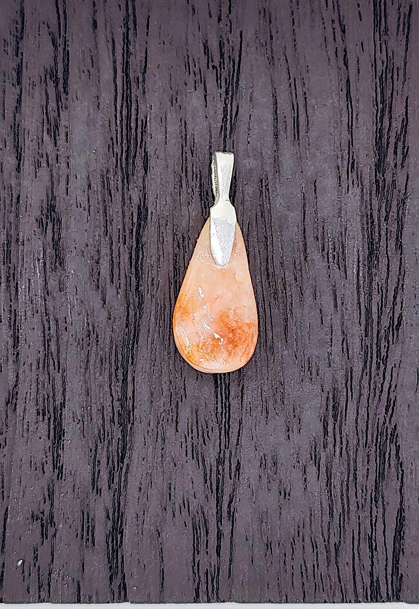 Hand-Polished Rose Quartz Pendant Necklace – Artisan Carved River Rock Jewelry Gift