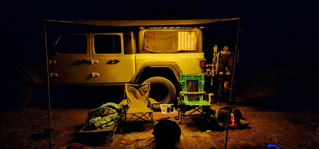 12V LED Offroad Light Strip: Bug Resistant Camp Lighting