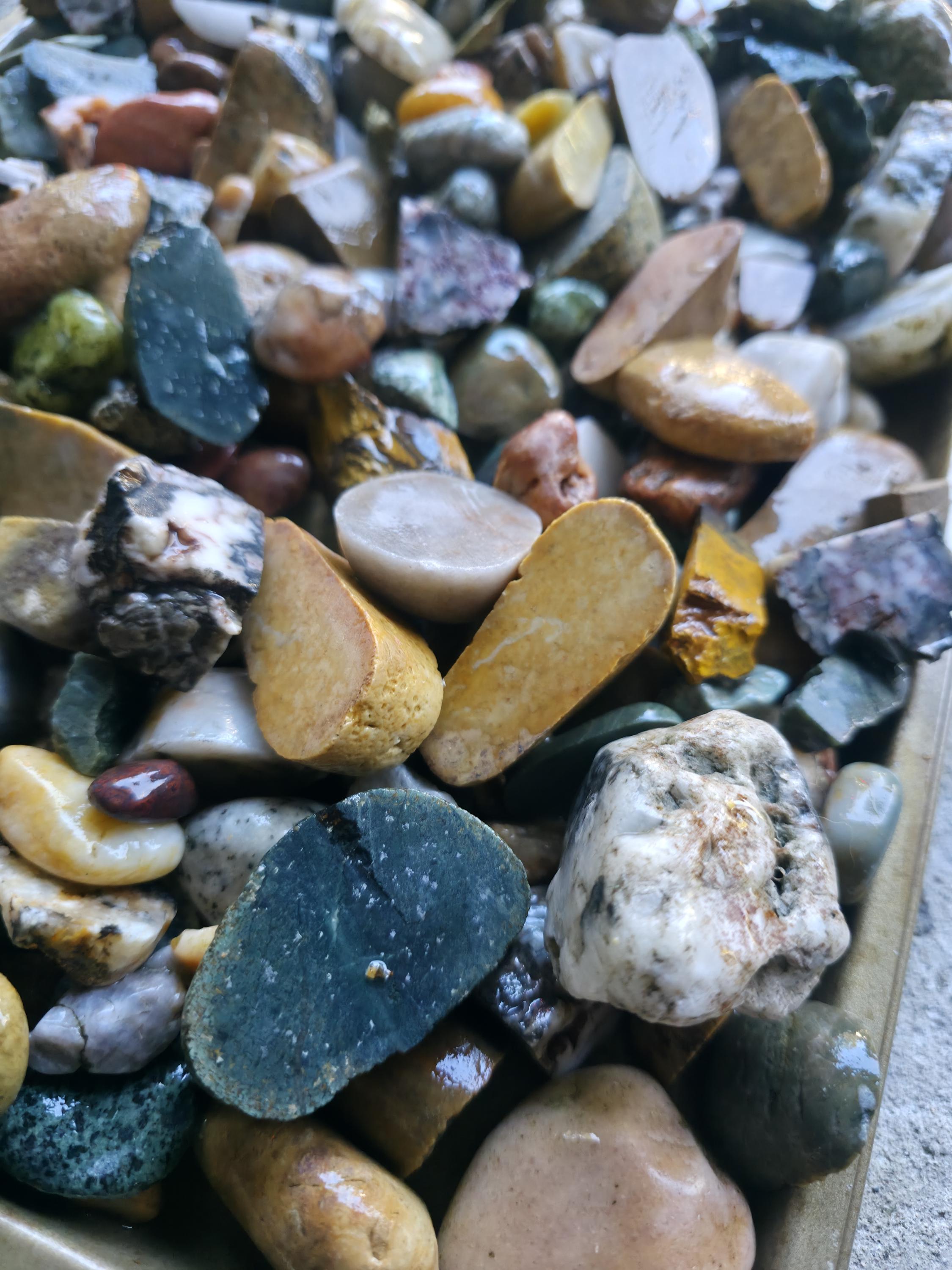 Raw Tumbler Rocks: 12oz Bundle - Raw Pacific Northwest PNW Stones