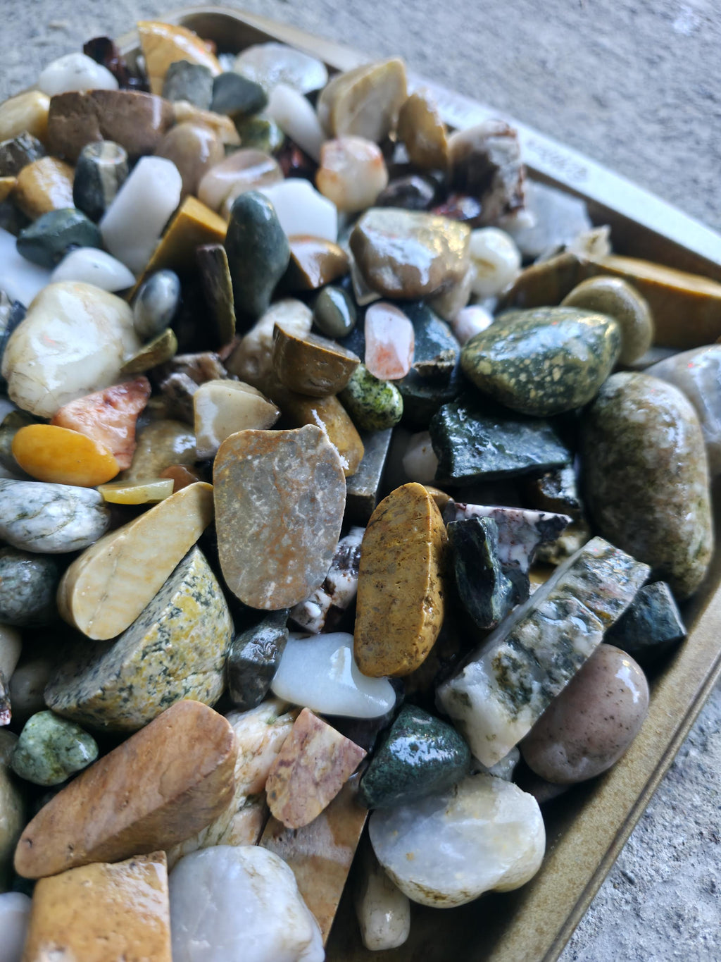 Raw Tumbler Rocks: 12oz Bundle - Raw Pacific Northwest PNW Stones