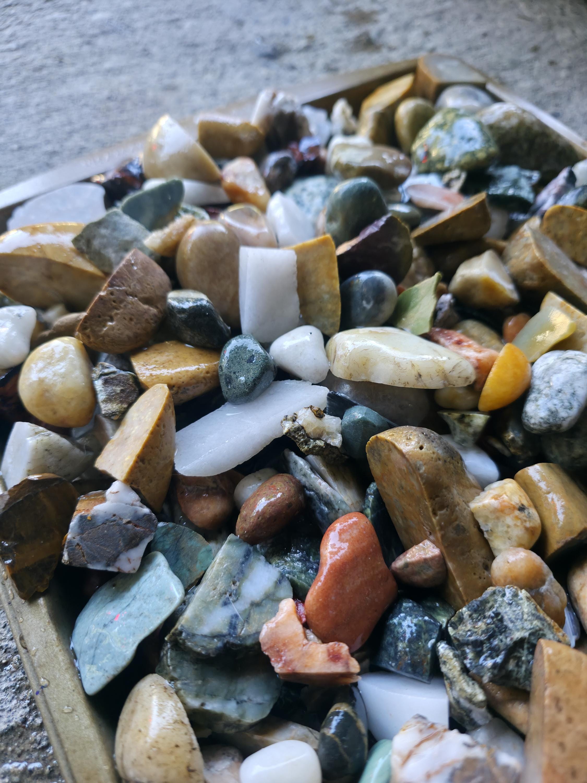 Raw Tumbler Rocks | 12oz Bundle - Raw Pacific Northwest PNW Stones