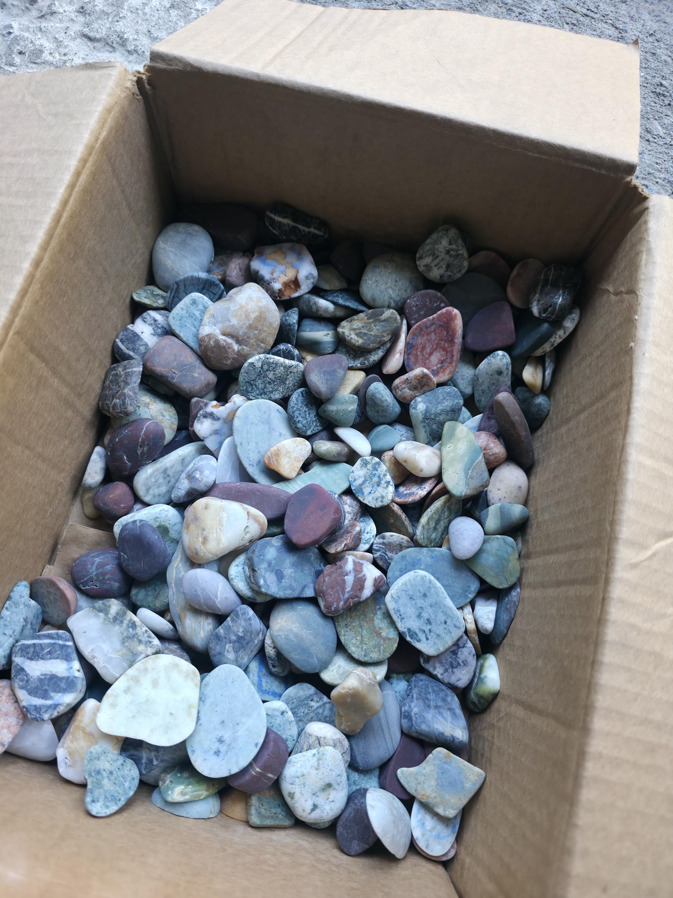 PNW Gemstone Mix: 12oz Pre-tumbled Cabochon Jewelry Rocks
