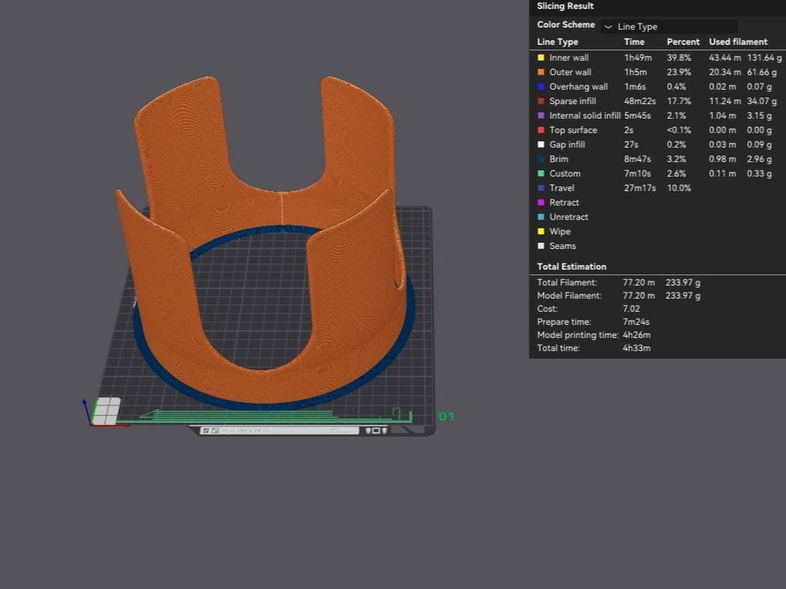 3D Printable Pet Bowl Riser: Elevated Food & Water Stand (3mf Digital Files)