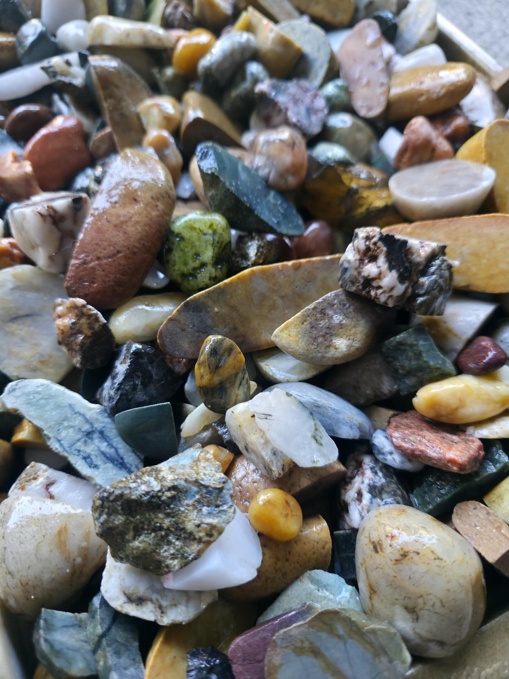 Raw Tumbler Rocks: 12oz Bundle - Raw Pacific Northwest PNW Stones