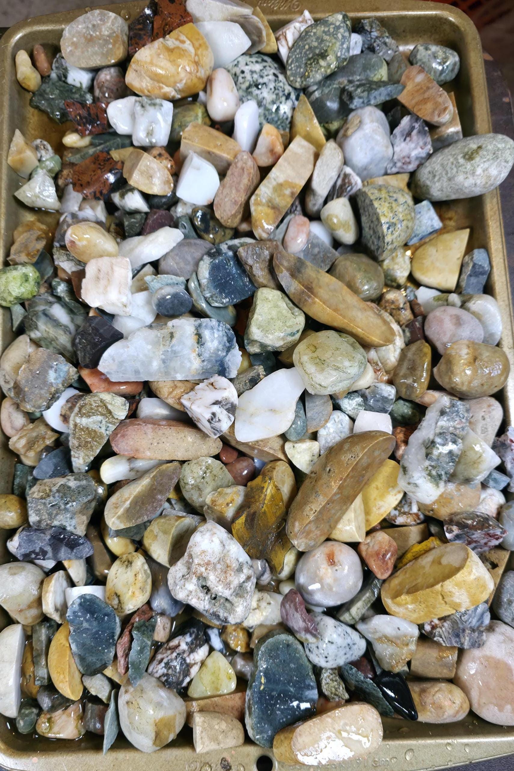 Raw Tumbler Rocks | 12oz Bundle - Raw Pacific Northwest PNW Stones