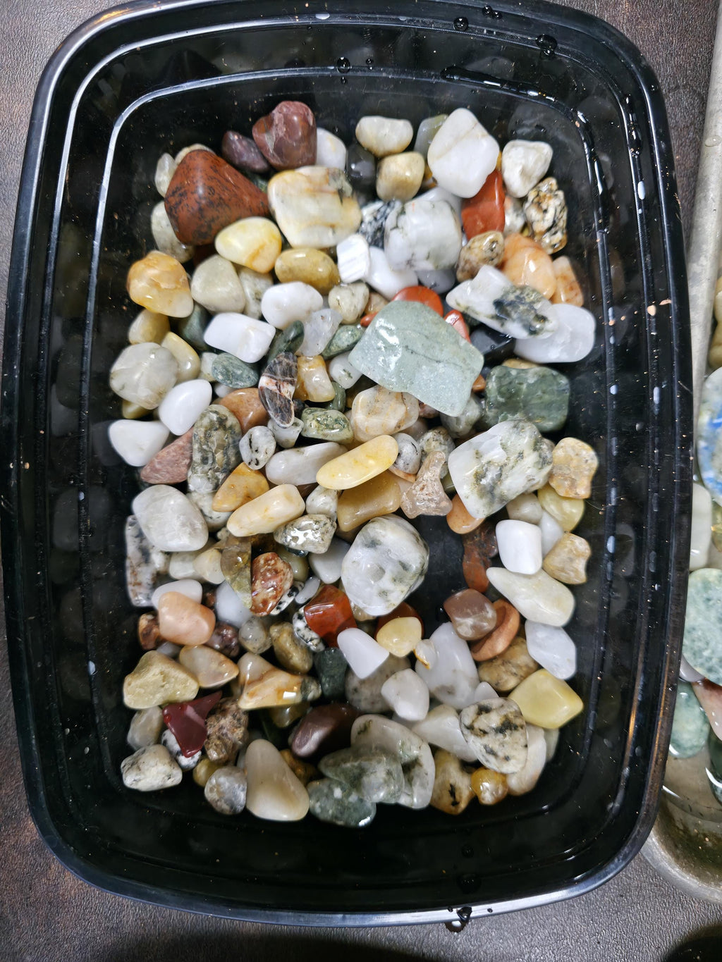 PNW Gemstone Mix: 12oz Pre-tumbled Cabochon Jewelry Rocks