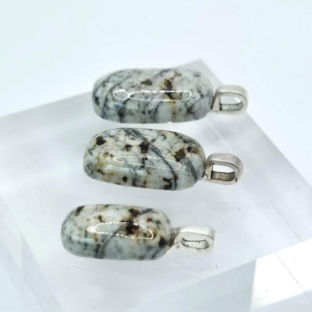 Cabochon Pendants: River Jasper - Rustic Pacific Northwest Jewelry