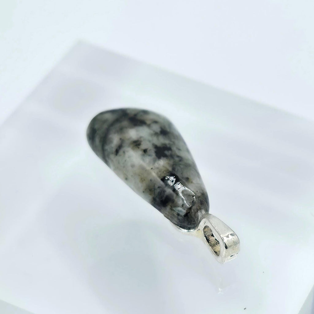 Cabochon Pendant: Dalmatian Jasper - Pacific Northwest Jewelry