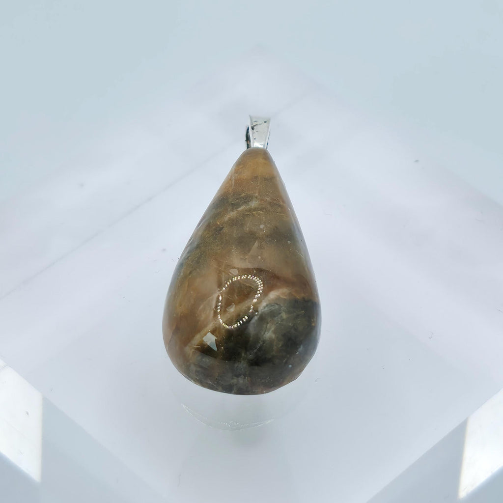Cabochon Pendant: Banded Jasper - Pacific Northwest Jewelry
