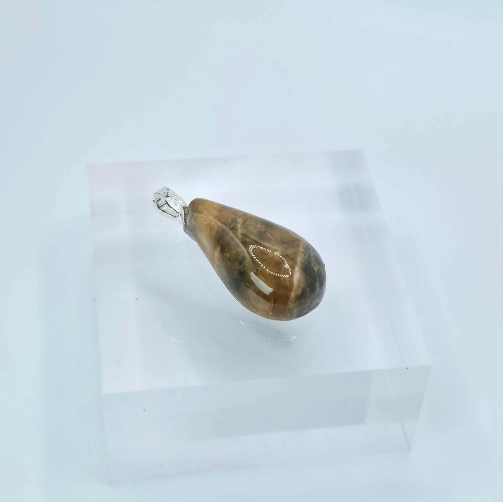 Cabochon Pendant: Banded Jasper - Pacific Northwest Jewelry