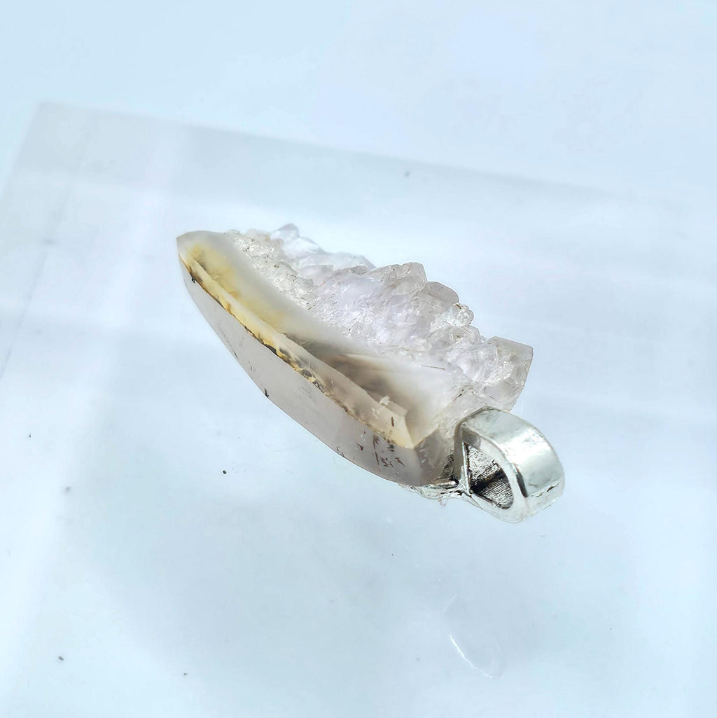 Crystal Pendant | Drusy Quartz - Pacific Northwest Jewelry