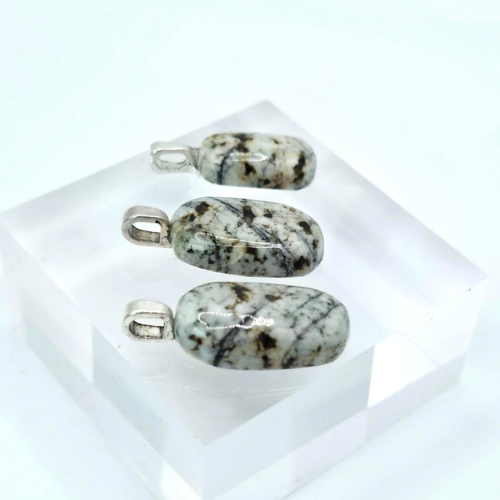 Cabochon Pendants: River Jasper - Rustic Pacific Northwest Jewelry