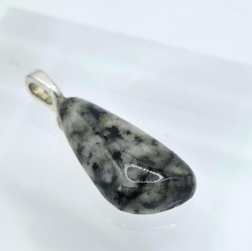 Cabochon Pendant: Dalmatian Jasper - Pacific Northwest Jewelry