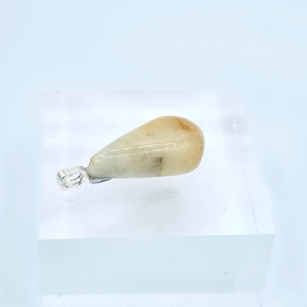 Cabochon Pendant: Golden Quartz Crystal - Pacific Northwest Jewelry