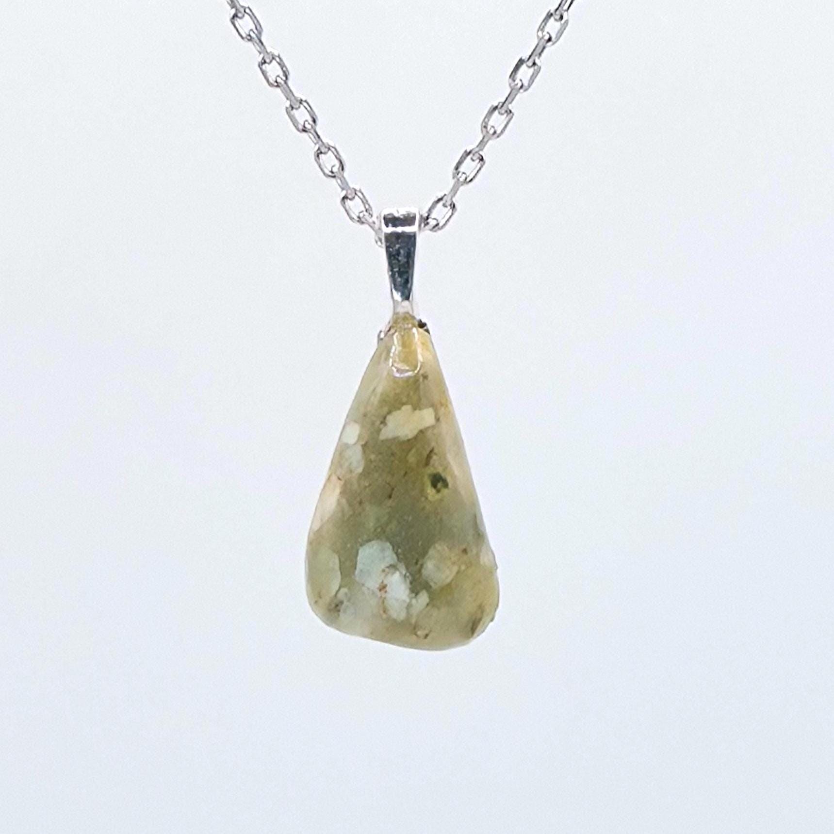 Cabochon Pendant Set: Sister Stones - Spotted Agate - Pacific Northwest Jewelry