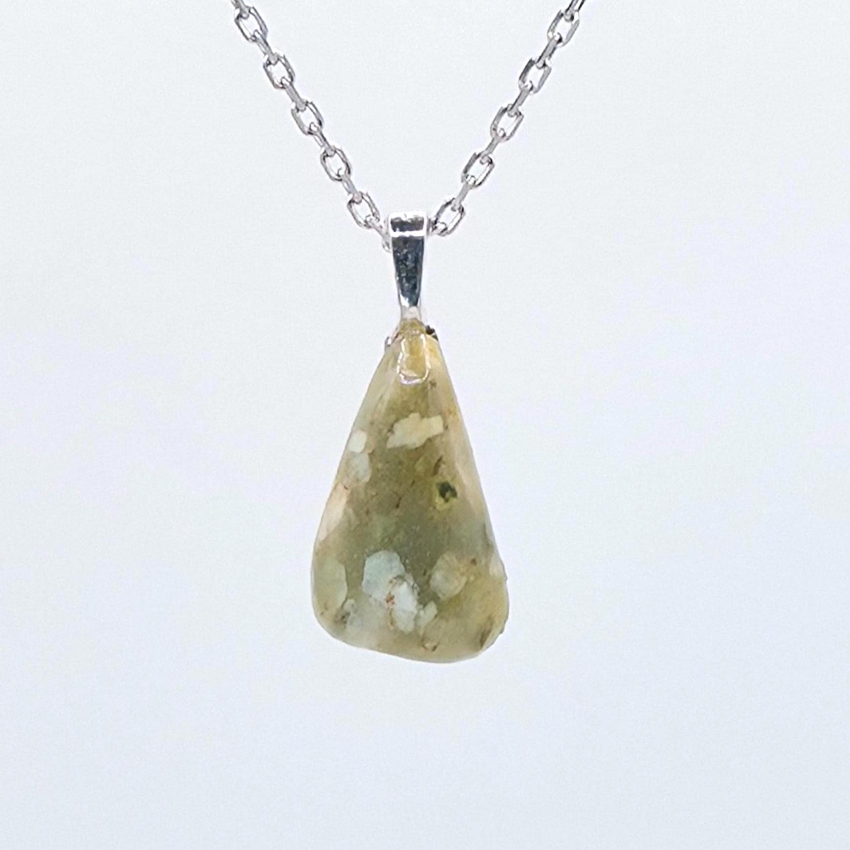 Cabochon Pendant Set: Sister Stones - Spotted Agate - Pacific Northwest Jewelry — alternate view 3