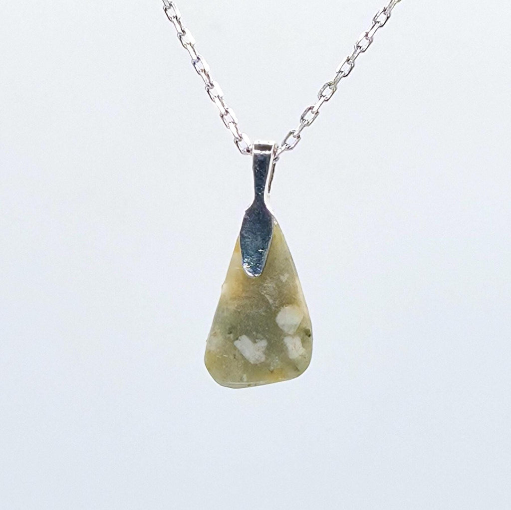 Spotted Agate Pendant Set | Sterling Silver Sister Stones