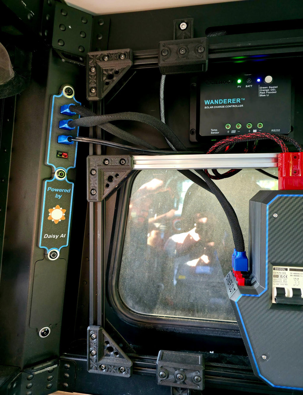 12V DC Breaker Box: Solar & Dual Battery Power Management