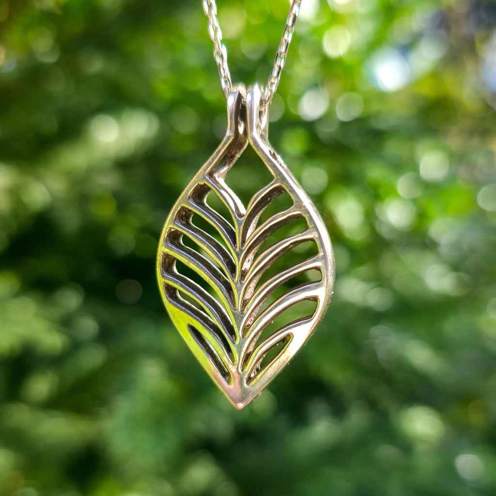 Sterling silver Pendant: Nature-Inspired Design - Pacific Northwest Jewelry