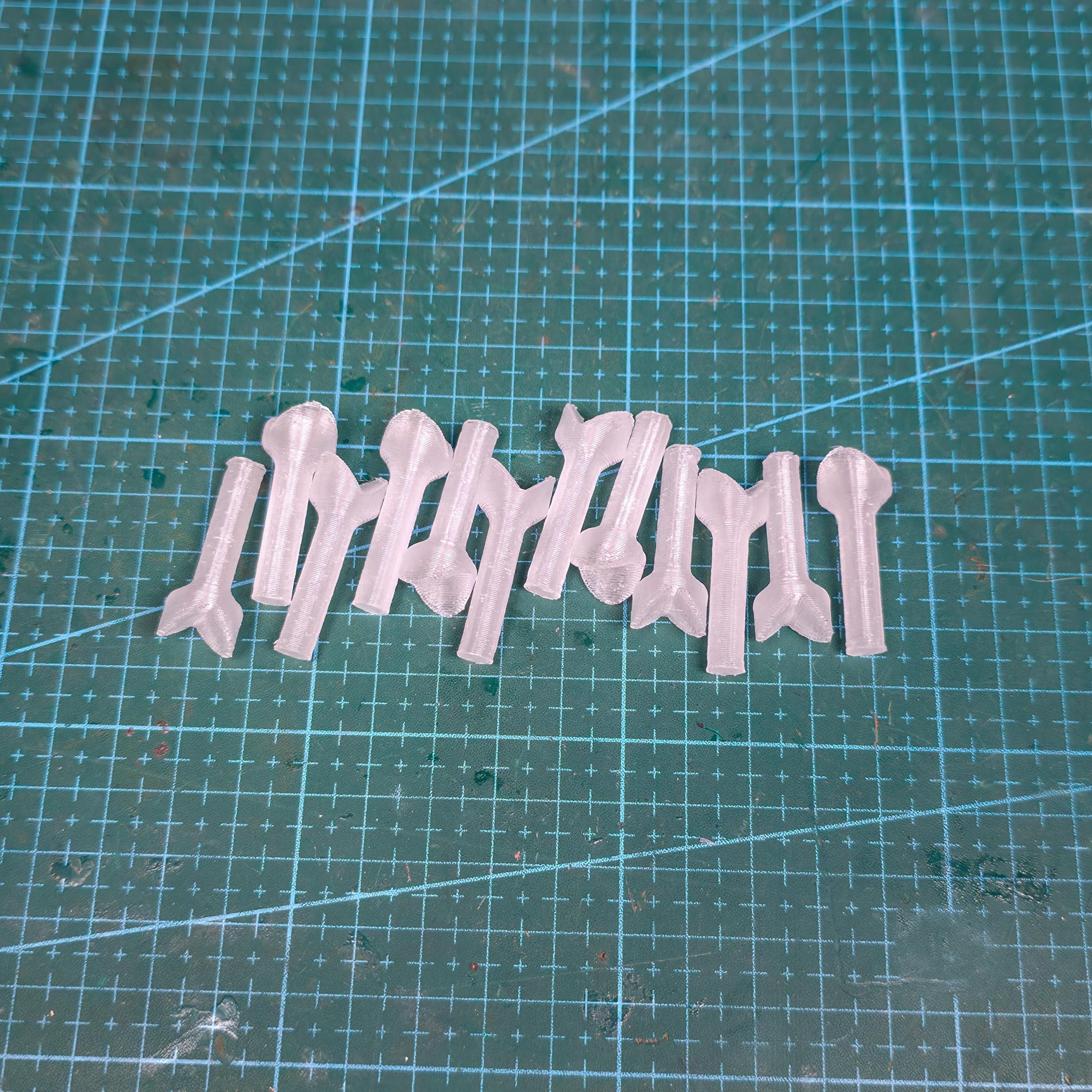 Pavilion Dop Sticks: 6mm - Wedge Style for Gem Faceting fits Vevor Faceting Machine