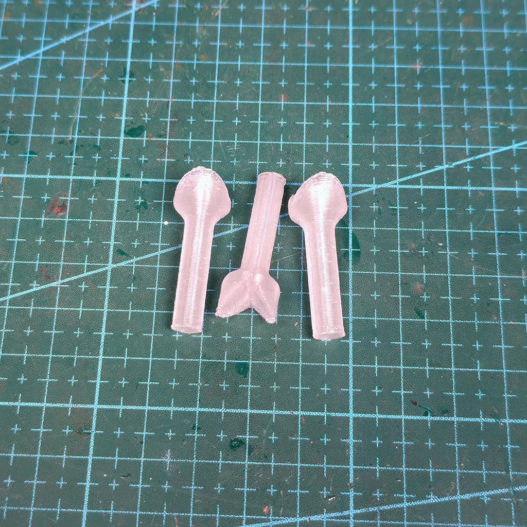 Pavilion Dop Sticks: 6mm - Wedge Style for Gem Faceting fits Vevor Faceting Machine