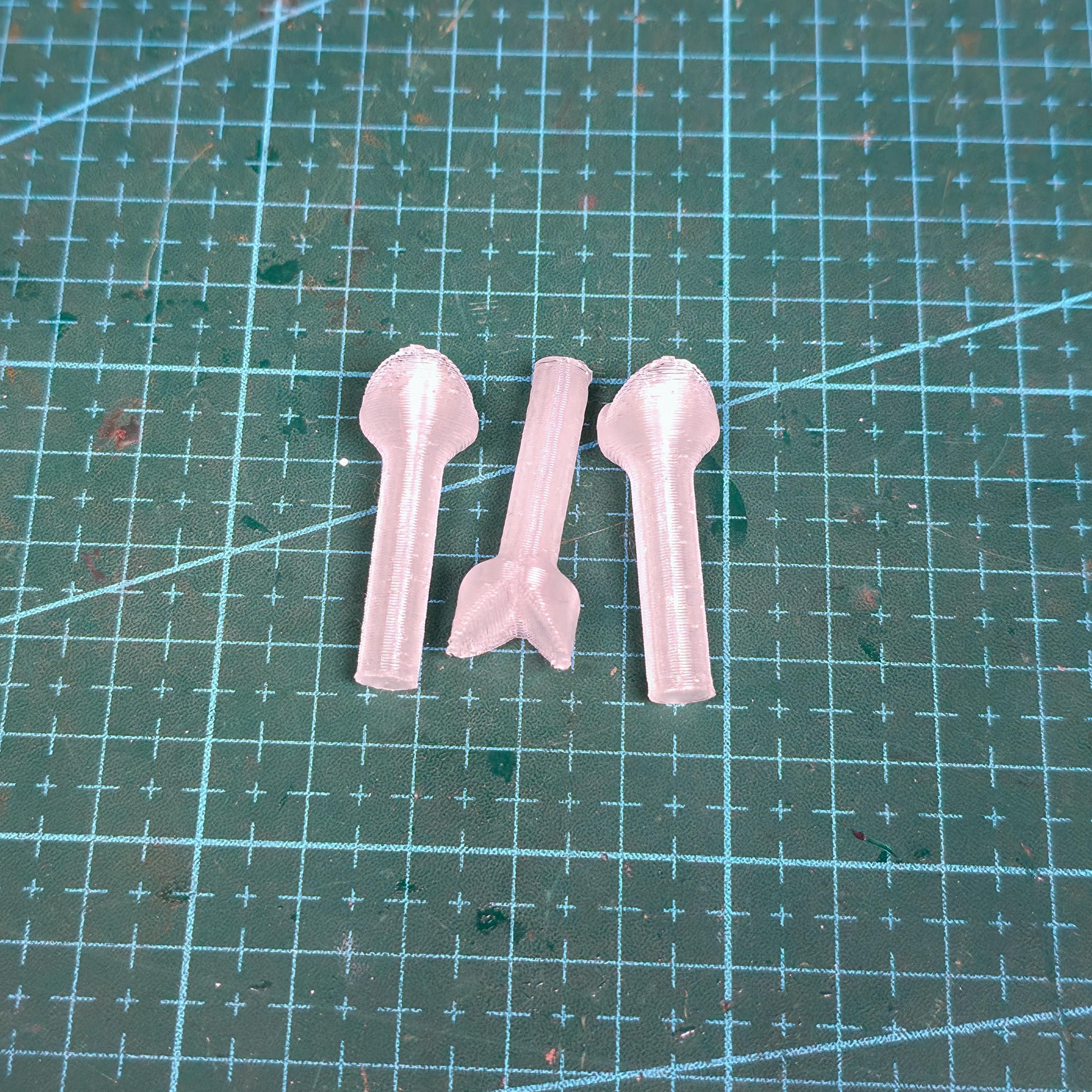 Pavilion Dop Sticks: 6mm - Wedge Style for Gem Faceting fits Vevor Faceting Machine