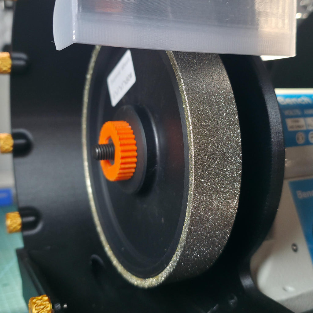 Bench Lathe Arbor Adapter: 10mm to 1" Wheel Converter - Lapidary Abrasive Adapter