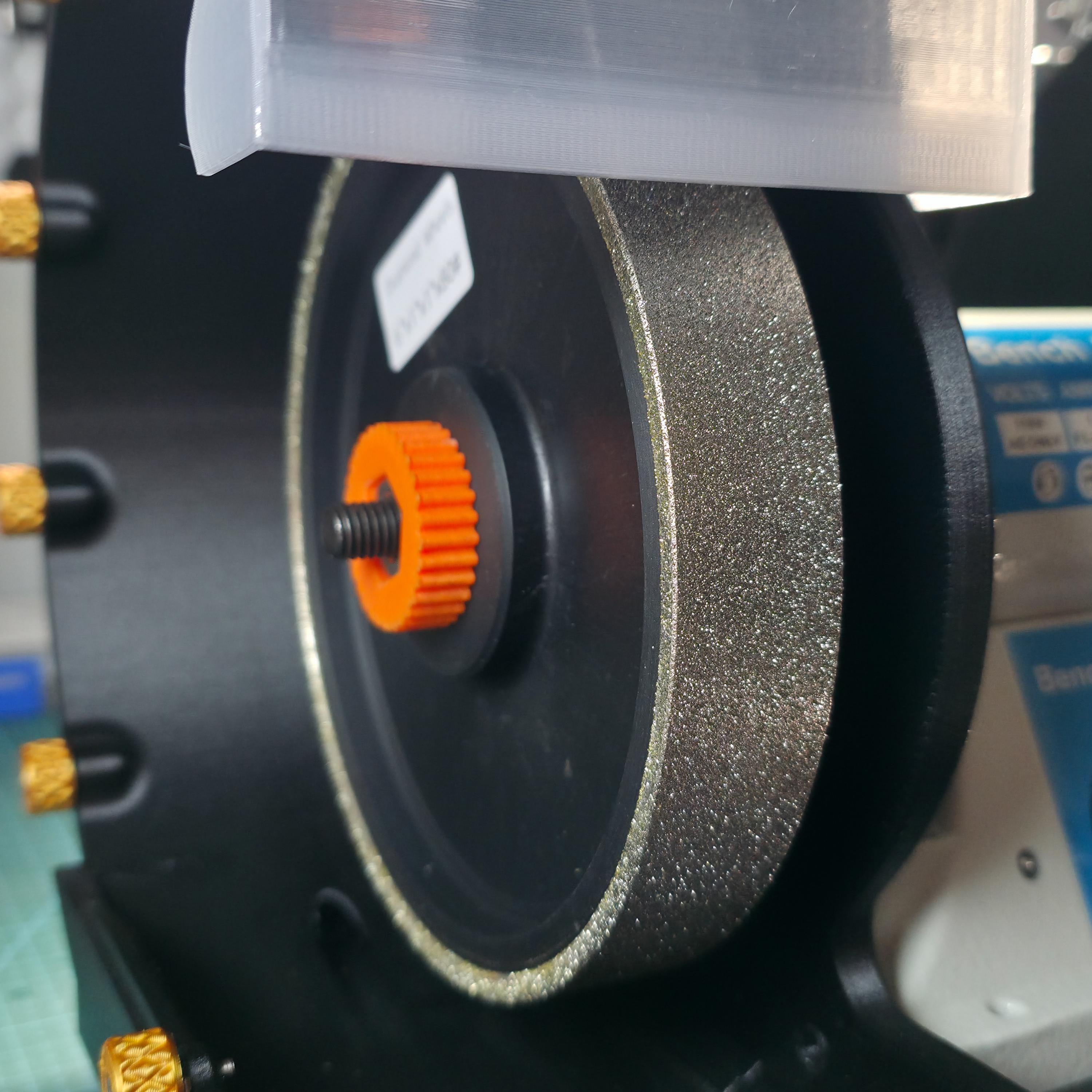 Bench Lathe Arbor Adapter: 10mm to 1" Wheel Converter - Lapidary Abrasive Adapter