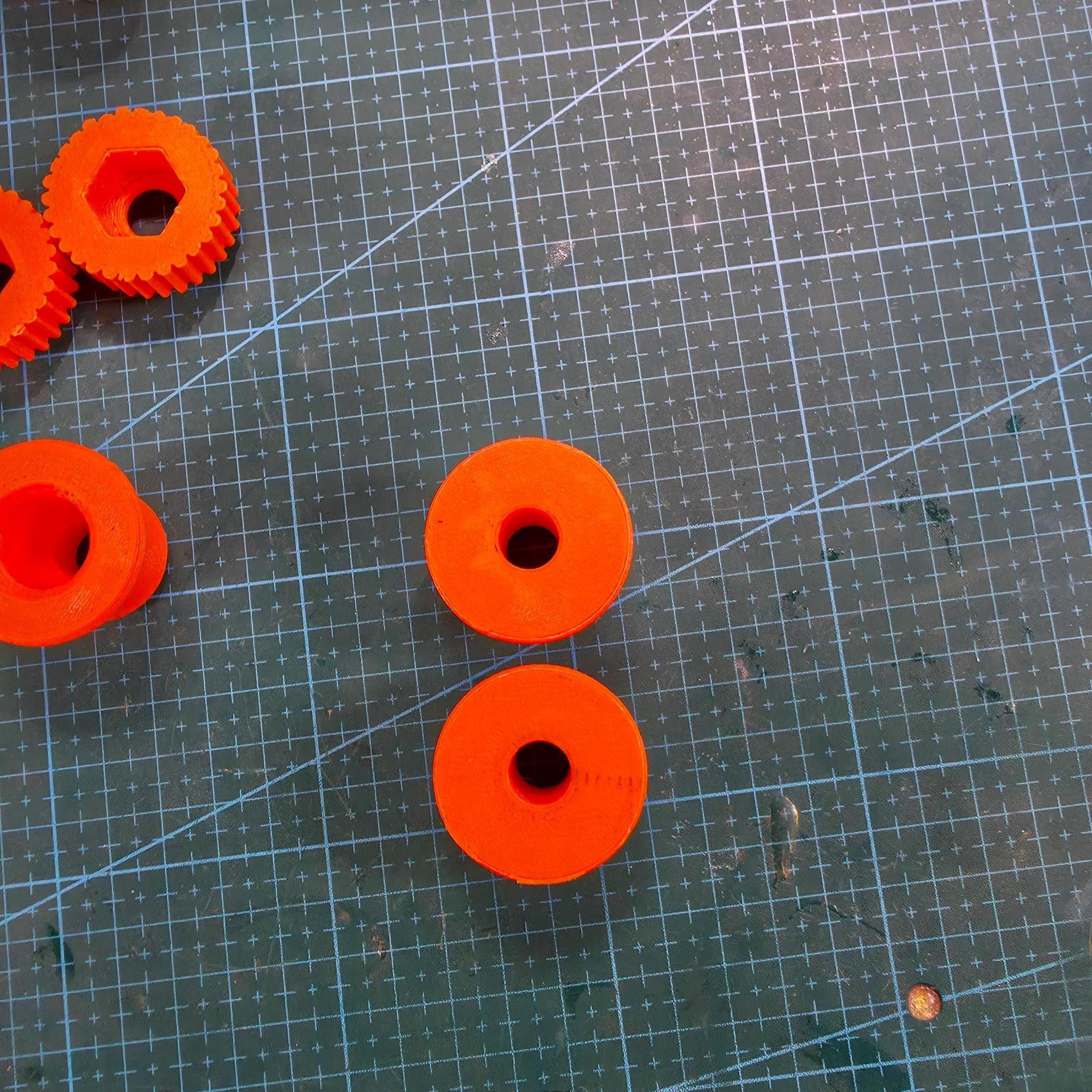 Bench Lathe Arbor Adapter: 10mm to 1" Wheel Converter - Lapidary Abrasive Adapter