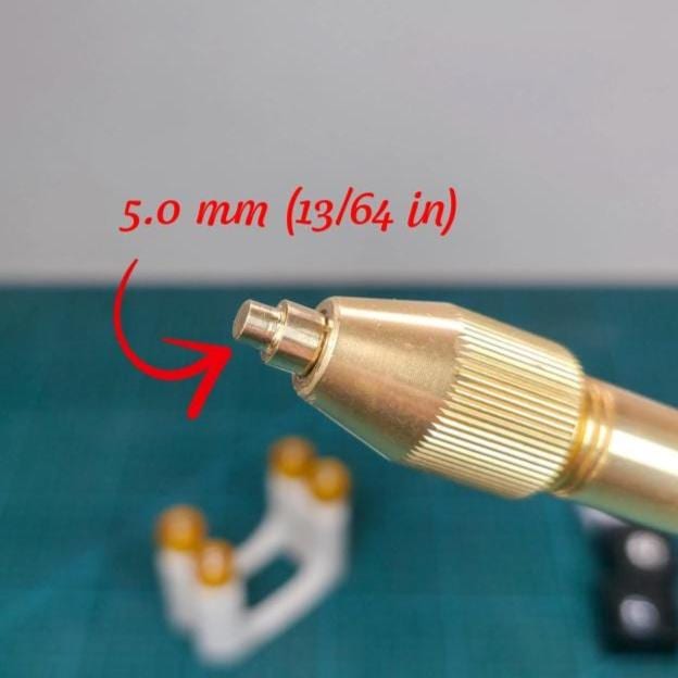 Bead polishing Dop Stick for 5mm Center Drilled Stones