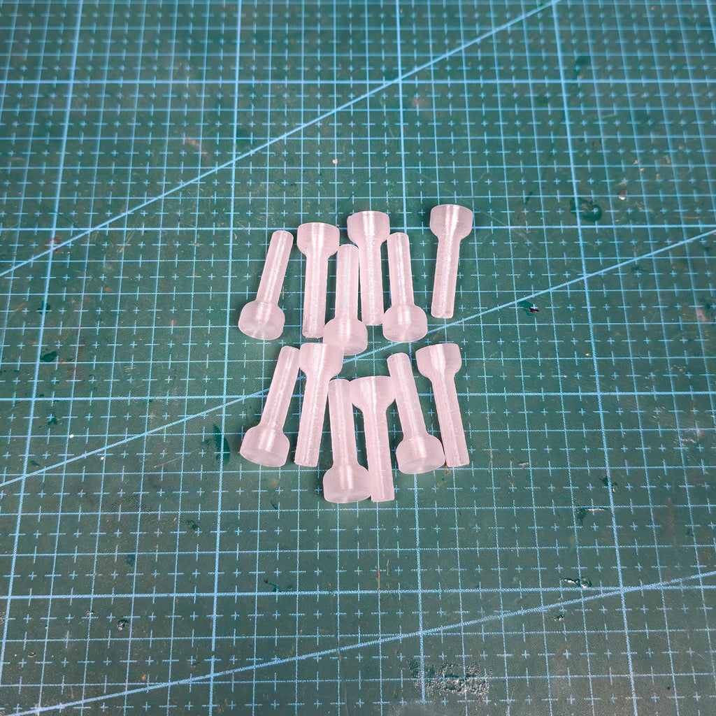 Lapidary Dop Sticks: 6mm - Round Tips for Gem Faceting
