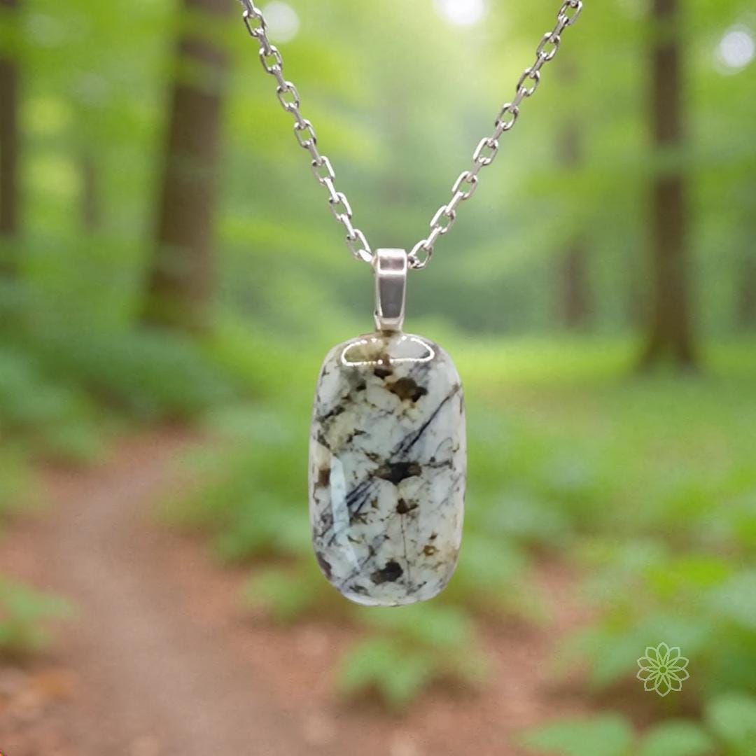 River Jasper Pendants | Rustic Sterling Silver Jewelry