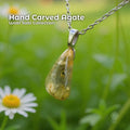 Cabochon Pendant Set: Sister Stones - Spotted Agate - Pacific Northwest Jewelry