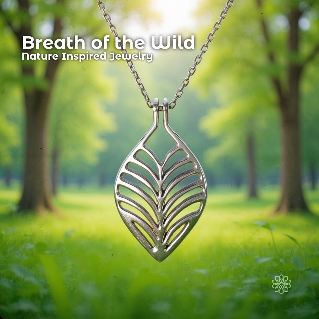 Sterling silver Pendant: Nature-Inspired Design - Pacific Northwest Jewelry
