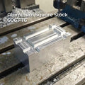 Example of a CNC-milled part created from 6061-T6 aluminum bar stock. The complex pocketing and clean edges demonstrate what the 35×35×100 mm billet can be used for, including drone chassis components, custom brackets, robotics housings, and precision mechanical prototypes.