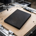 Black Delrin Sheet Plate: CNC Machining Stock - 100 × 150 mm / 3.9 x 5.9 "