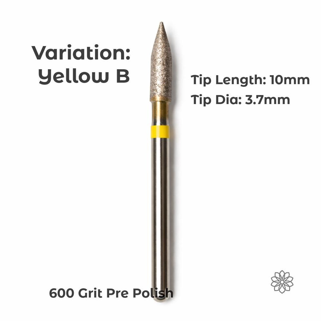 Sintered Diamond Burr: For CNC Jewelry & Lapidary Gem Cutting - 3.175mm 1/8" Shank