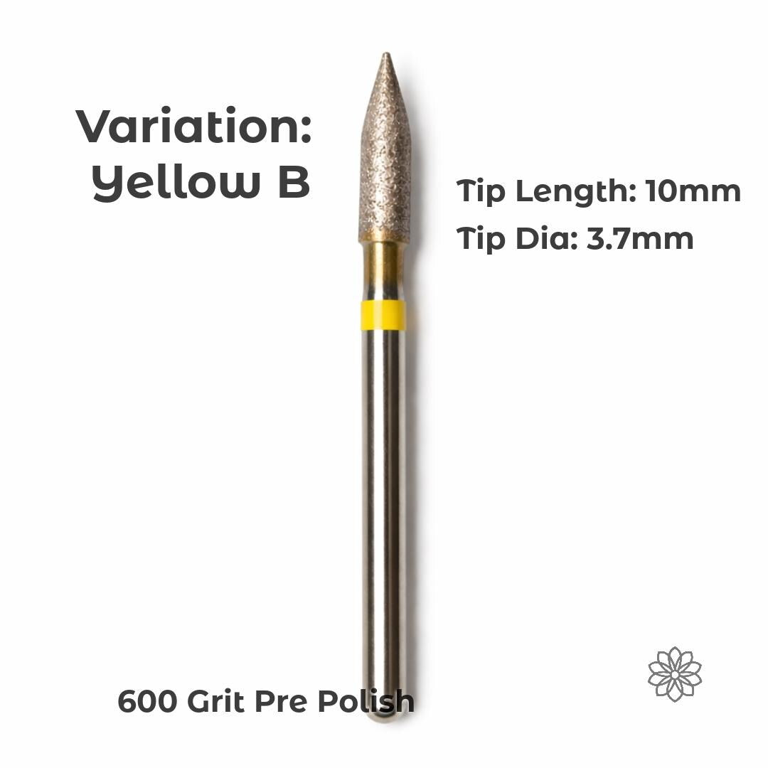 Sintered Diamond Burr: For CNC Jewelry & Lapidary Gem Cutting - 3.175mm 1/8" Shank