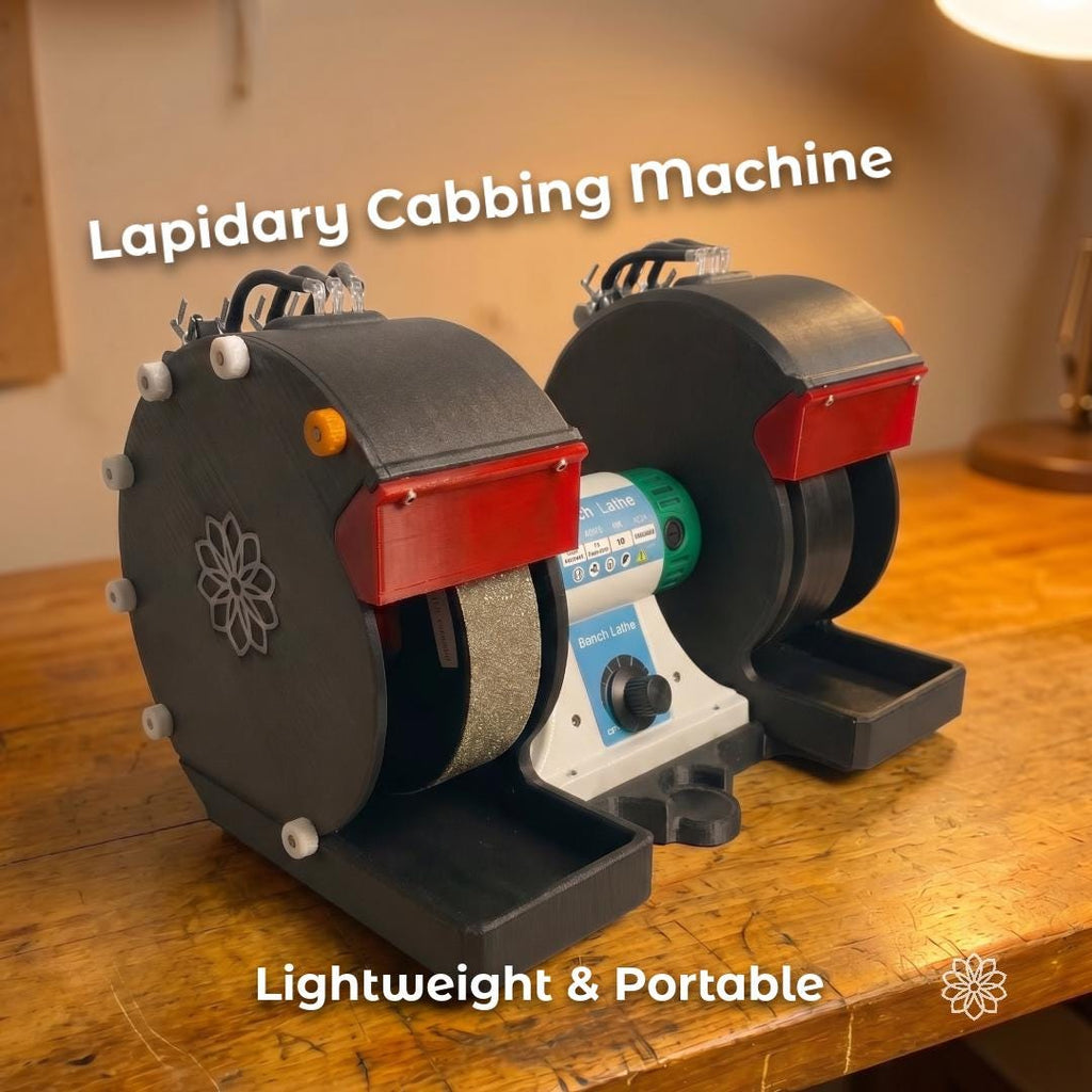 Cut ’n Cab v2 Carbon Pro | Compact Lapidary Cabbing Machine