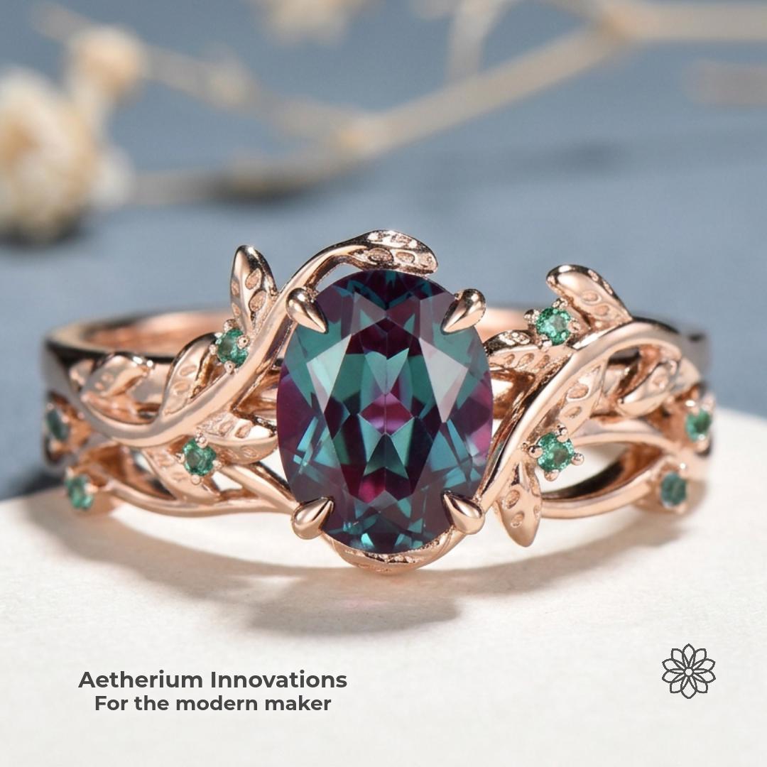 Round Cut Alexandrite: 2mm Calibrated Sizes - Lab Stones for Fine Jewellery