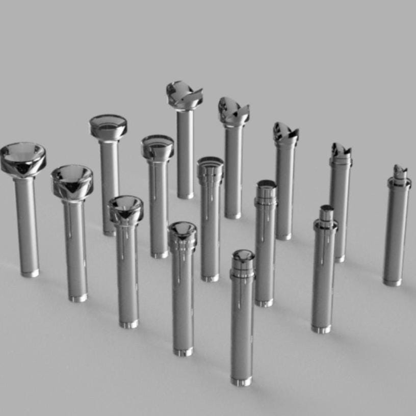 Lapidary Dop Sticks | 6mm Round Tips for Gem Faceting
