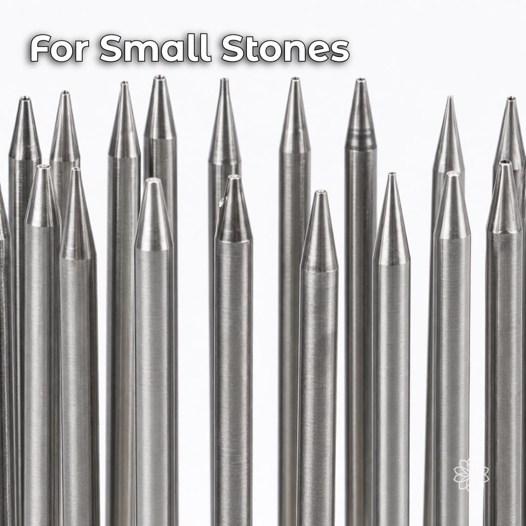 Stone Setting Tool Bundle | Setting Kit & Seat-Cleaning Burs