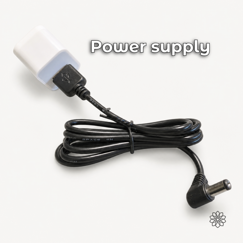 Power supply cable shown as part of the Digital HD Faceting Mast Kit.