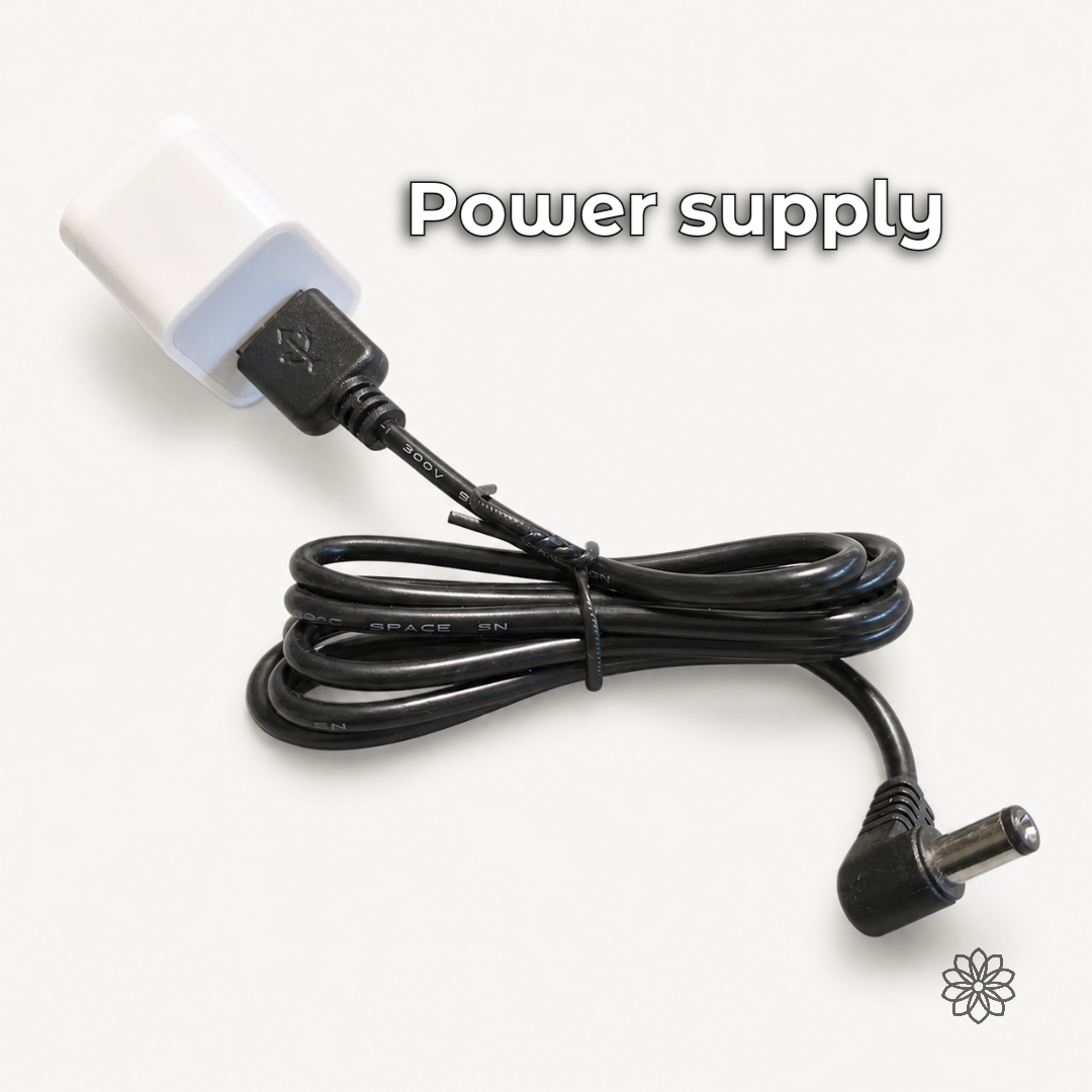Power supply cable shown as part of the Digital HD Faceting Mast Kit.