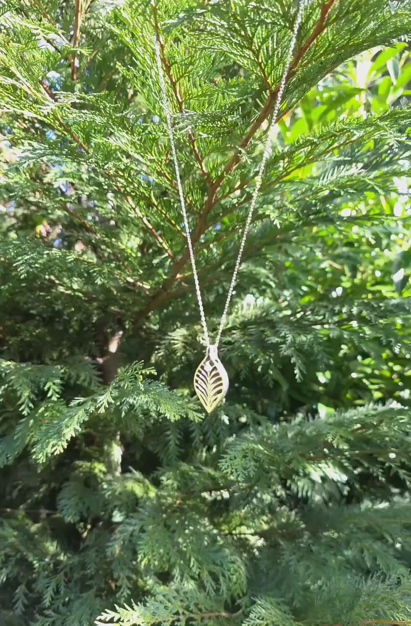 Sterling silver Pendant: Nature-Inspired Design - Pacific Northwest Jewelry