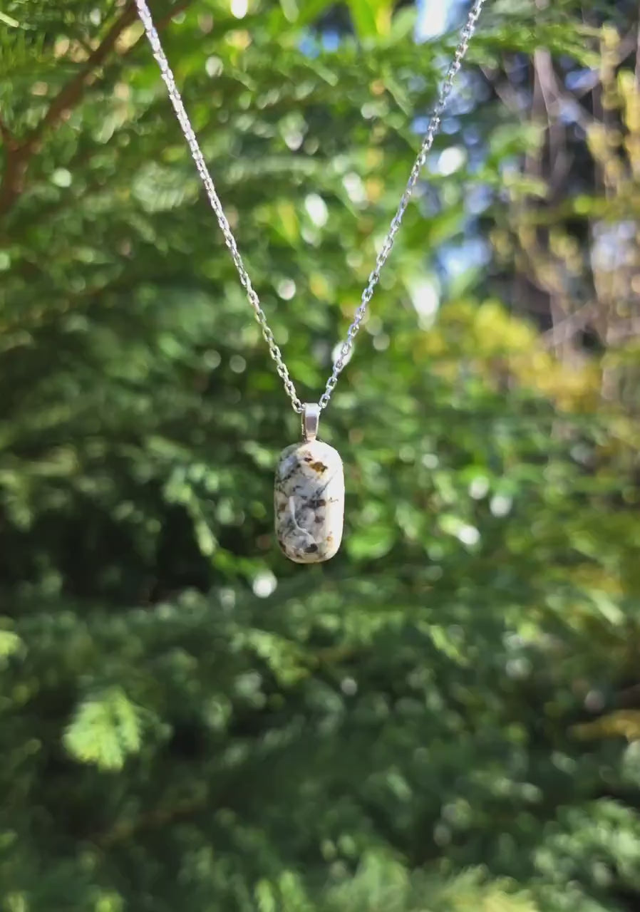 Cabochon Pendants: River Jasper - Rustic Pacific Northwest Jewelry